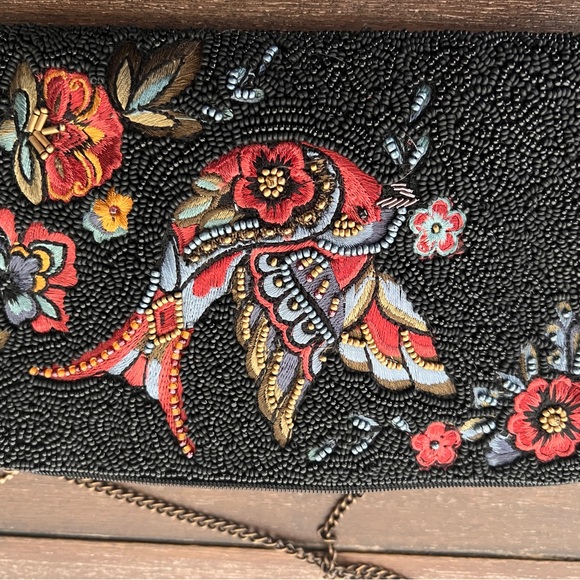 Mary Frances Black Embroidered Crossbody Bag - Picture 2 of 5